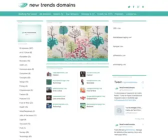 NewtrendsDomains.com(Booking the future) Screenshot