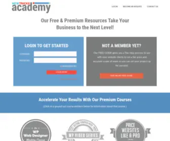 Newtricksacademy.com(New Tricks Academy) Screenshot