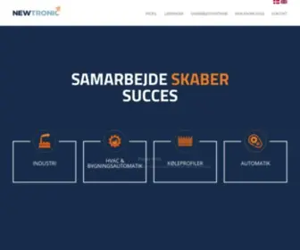 Newtronic.dk(Samarbejde er nøglen i alt) Screenshot