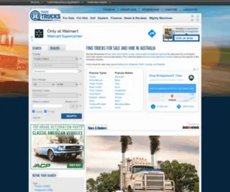 Newtrucksearch.com(Trucks For Sale in Australia) Screenshot