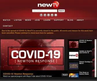 Newtv.org(NewTV is a non) Screenshot