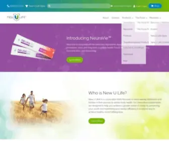Newulife.com(New U Life) Screenshot
