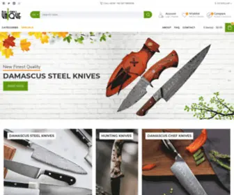 Newuniqueknives.com(New Unique Knives) Screenshot