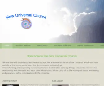 Newuniversalchurch.org(New Universal Church) Screenshot