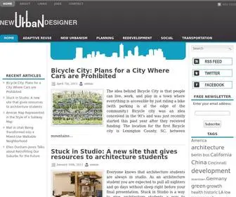 Newurbandesigner.com(New Urban Designer) Screenshot