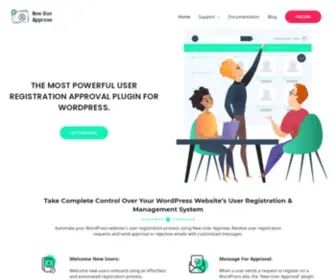 Newuserapprove.com(New user approve) Screenshot