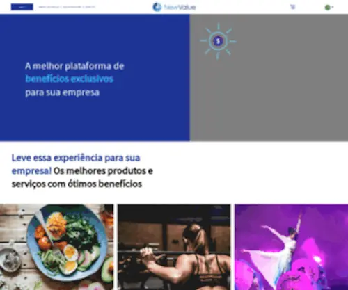 NewValue.com.br(NewValue) Screenshot