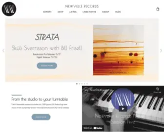 NewVelle-Records.com(Newvelle Records) Screenshot