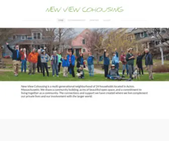 NewView.org(NEW VIEW COHOUSING) Screenshot