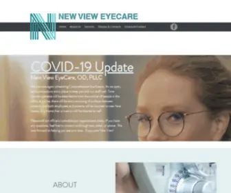 NewVieweyecare.com(New View Eyecare) Screenshot