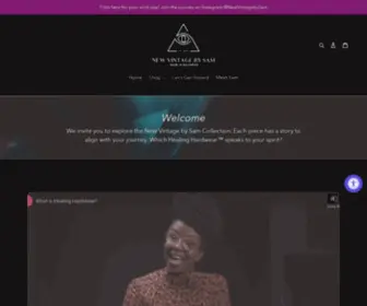 NewVintagebysam.com(Healing Hardwear and Vintage Luxuries) Screenshot