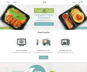 NewVisionbody.com(Online Meal Plans) Screenshot