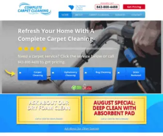 Newwaveaquatics.org(Carpet Cleaning in Charleston) Screenshot