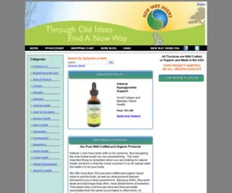 Newwayherbs.com(New Way Herbs) Screenshot