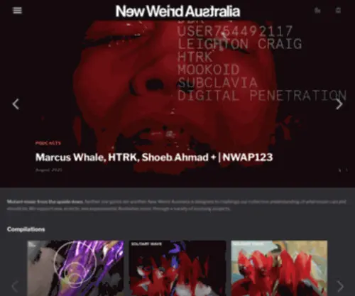 Newweirdaustralia.com(New Weird Australia) Screenshot