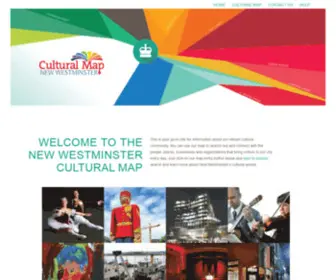 Newwestculturalmap.ca(New Westminster Cultural Map) Screenshot
