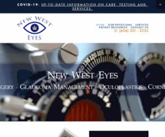 Newwesteyes.net(New West Eyes) Screenshot