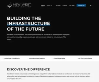 Newwestsite.com(New West Development) Screenshot