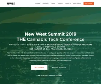 Newwestsummit.com(New West Summit) Screenshot