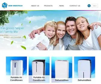 Newwidetech.com(New Widetech) Screenshot