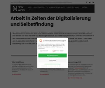 Newworkblog.de(New Work Consulting. Neue Arbeit) Screenshot