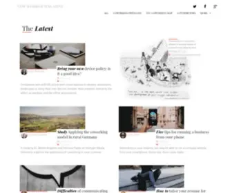 Newworker.co(New Worker Magazine) Screenshot