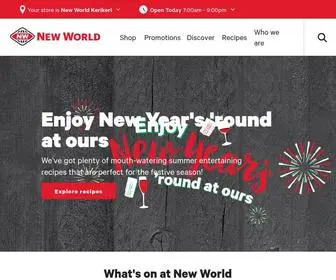 Newworld.co.nz(New World) Screenshot