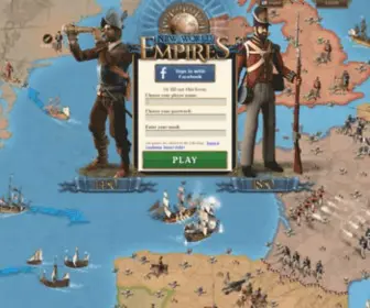 Newworldempires.com(From Columbus to Napoleon) Screenshot