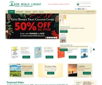 Newworldlibrary.com(New World Library) Screenshot