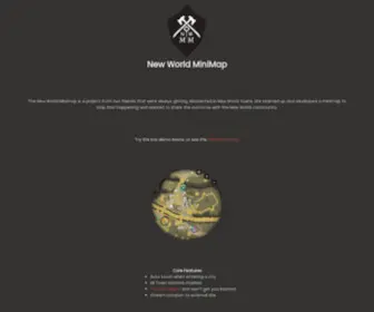 NewWorldminimap.com(New World Minimap) Screenshot