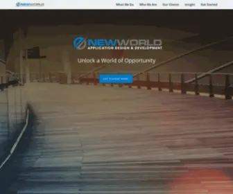 Newworldnow.com(New World Application Design & Development) Screenshot