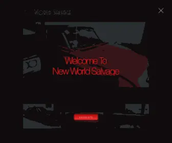 NewWorldsalvage.com(HOME) Screenshot