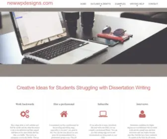 Newwpdesigns.com(A New Way To Look At Dissertation Writing And Design) Screenshot