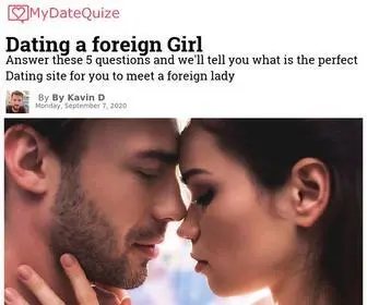 NewwQuizz.com(Dating a foreign Girl) Screenshot