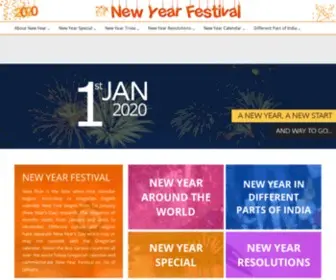 Newyearfestival.com(New Year Festival) Screenshot