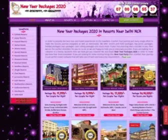 Newyearpackage.co.in(New Year packagesParty in Resorts near Delhi) Screenshot