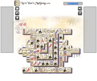 NewyearsmahJong.com(New Years Mahjong) Screenshot