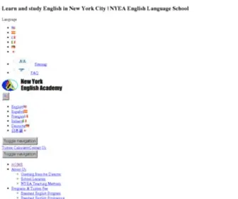 Newyork-English.edu(Learn & study English in New York) Screenshot