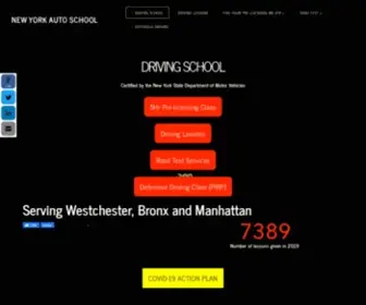 Newyorkautoschool.com(NEW YORK AUTO SCHOOL) Screenshot