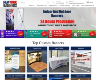 Newyorkbanners.com(IPage) Screenshot