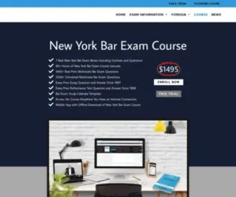 Newyorkbarexam.com(New York Bar Exam Course for 2020 Exam) Screenshot