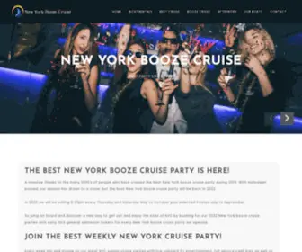 Newyorkboozecruise.com(New York Booze Cruise NYC) Screenshot