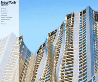 Newyorkbygehry.com(New York by Gehry) Screenshot