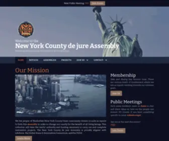 Newyorkcountydja.com(NYCDJA) Screenshot