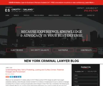 Newyorkcriminallawyer-Blog.com(Published by New York Criminal Attorneys) Screenshot