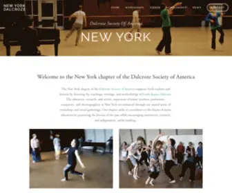 Newyorkdalcroze.org(New York Dalcroze) Screenshot