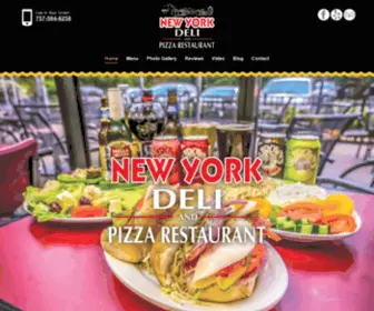 Newyorkdelipizza.com(New York Deli & Pizza Restaurant) Screenshot