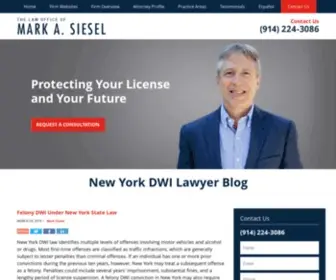 Newyorkdwilawyerblog.com(Published by New York DWI Defense Attorney) Screenshot