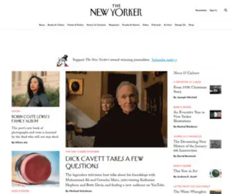 Newyorker.com(The New Yorker) Screenshot