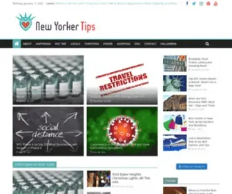 Newyorkertips.com(New York Tips for Locals and Tourists) Screenshot